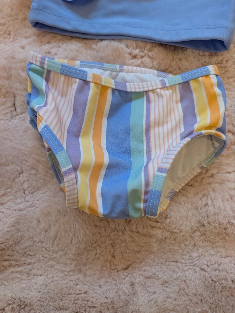Ruffle Butts Baby Girls Bathing Suit Size 6-12 Months